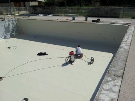 Pose ou remplacement de PVC armé pour piscine